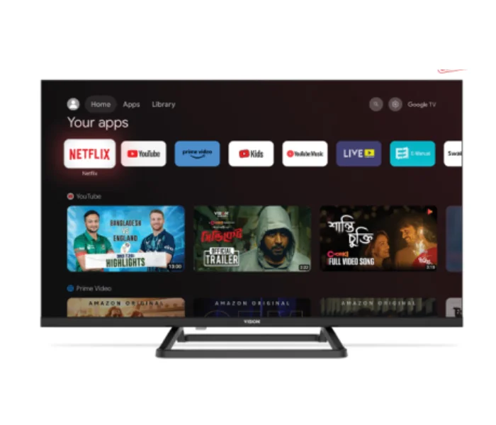 4K QLED GOOGLE TV 55"