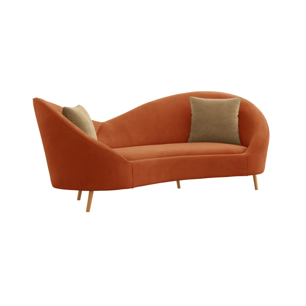 DIVAN-LOVELLO - Orange (1) DIVAN LOVELLO Orange 1