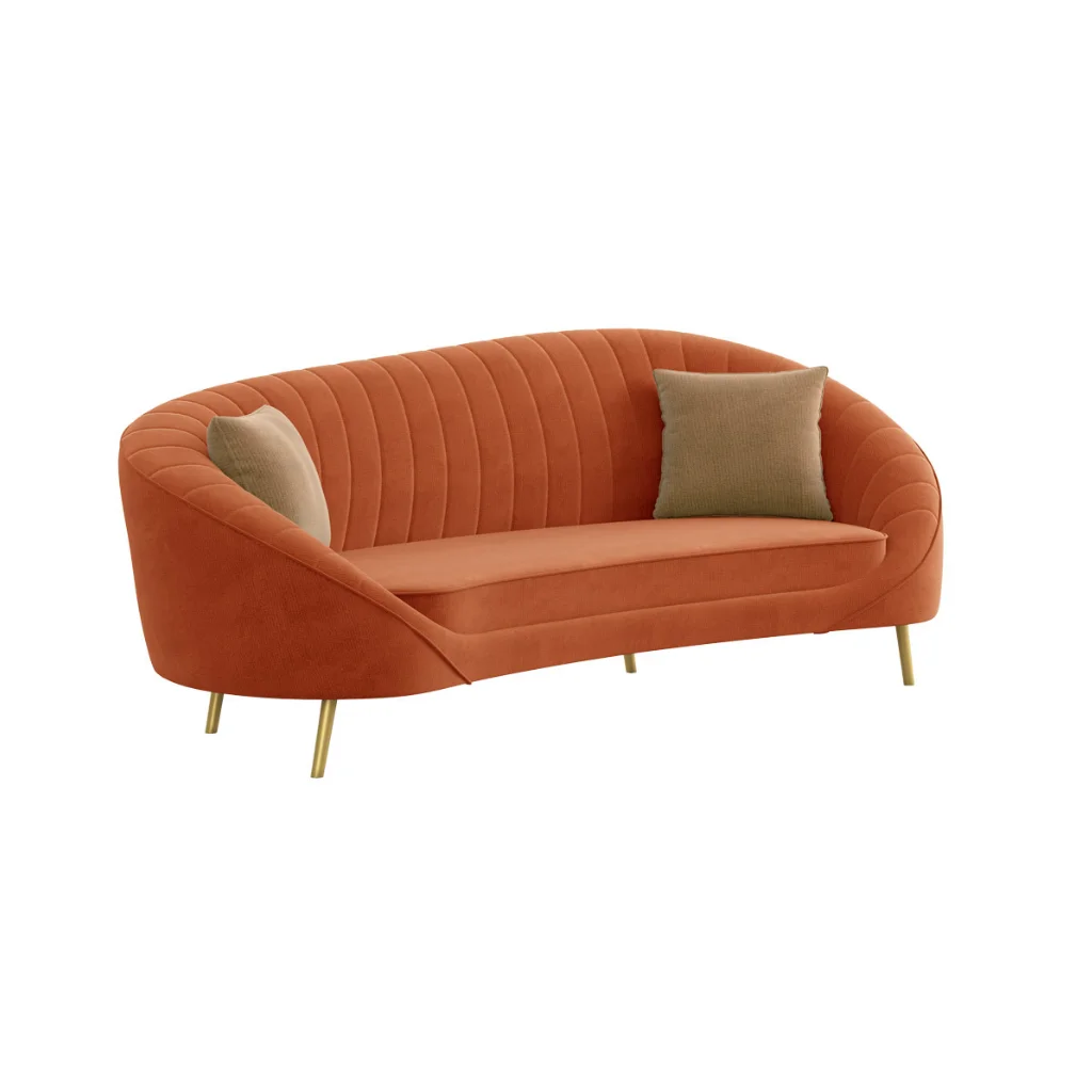 DIVAN-MAGGIE - Orange (2) DIVAN MAGGIE Orange 2