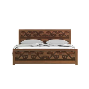 Wooden JAMDANI BED
