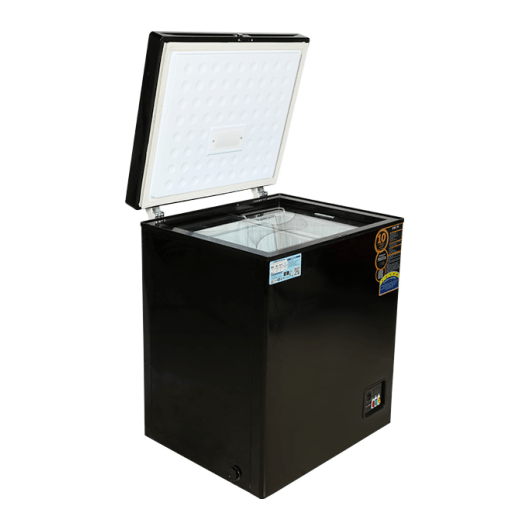 VISION Glass Door Chest Freeze RE-150 Liter Black image 2 VISION Glass Door Chest Freeze RE 150 Liter Black image 2