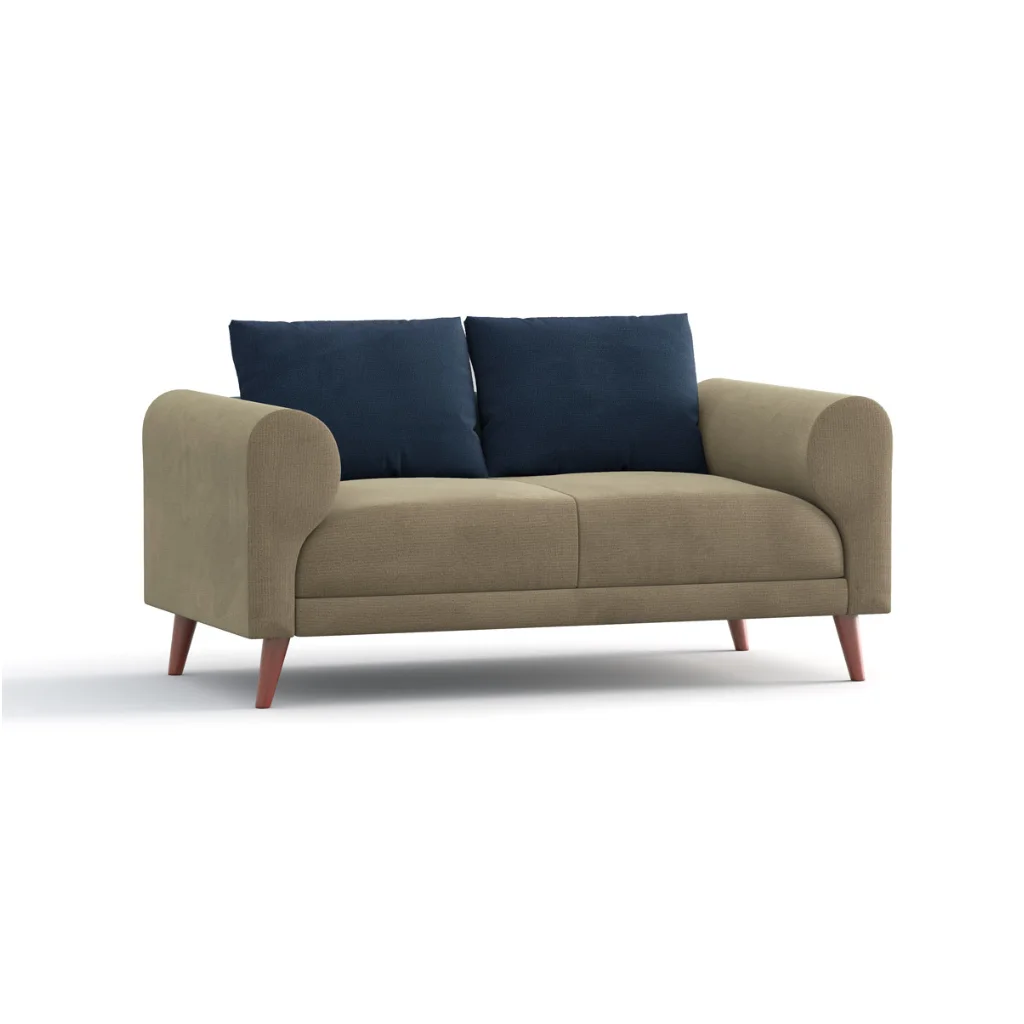 WOODEN DOUBLE SOFA- TOKYO CROCODILE (1) WOODEN DOUBLE SOFA TOKYO CROCODILE 1