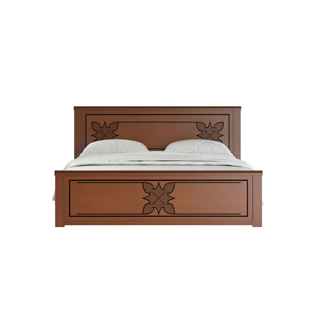 WOODEN BUTTERFLY BED