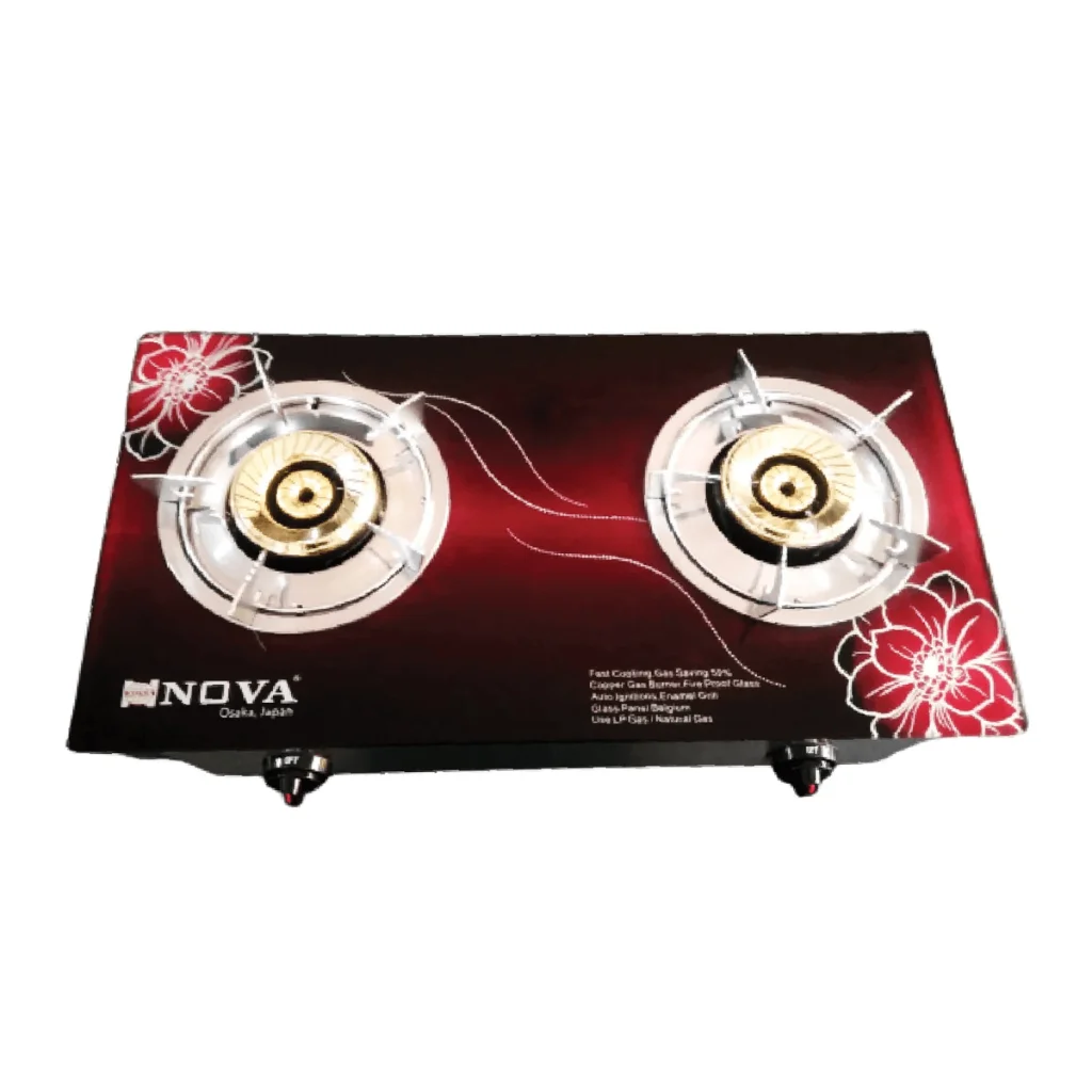 NOVA GAS STOVE DOUBLE BURNER GAS STOVE DOUBLE BURNER