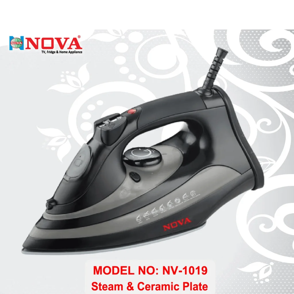 NOVA ELECTRIC IRON (STEAM & CERAMIC PLATE) ELECTRIC IRON