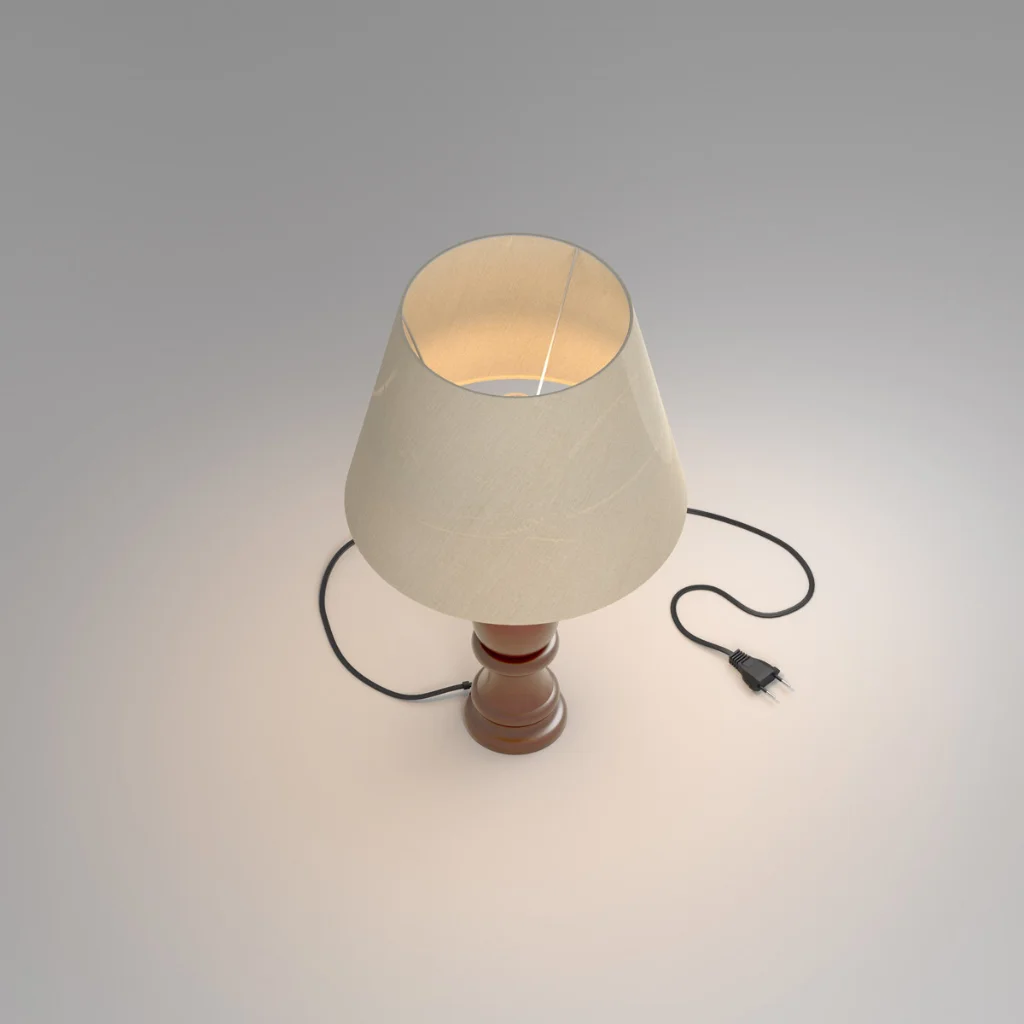 Regal VINTAGE WOODEN TABLE LAMP WOODEN TABLE LAMP