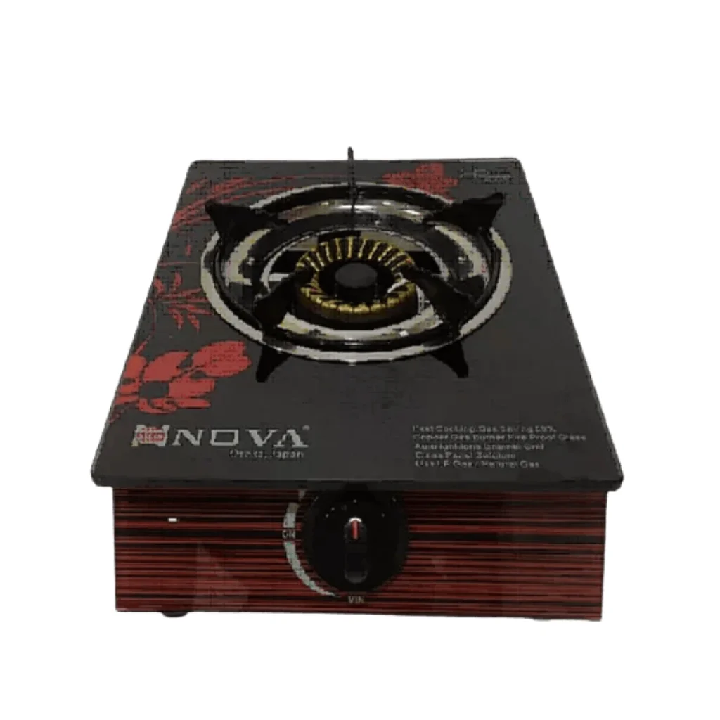 SINGLE GLASS GAS BURNER