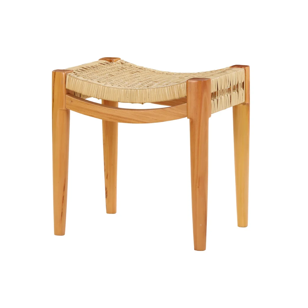 Regal CANE and WOOD STOOL/SEATER WOOD STOOL