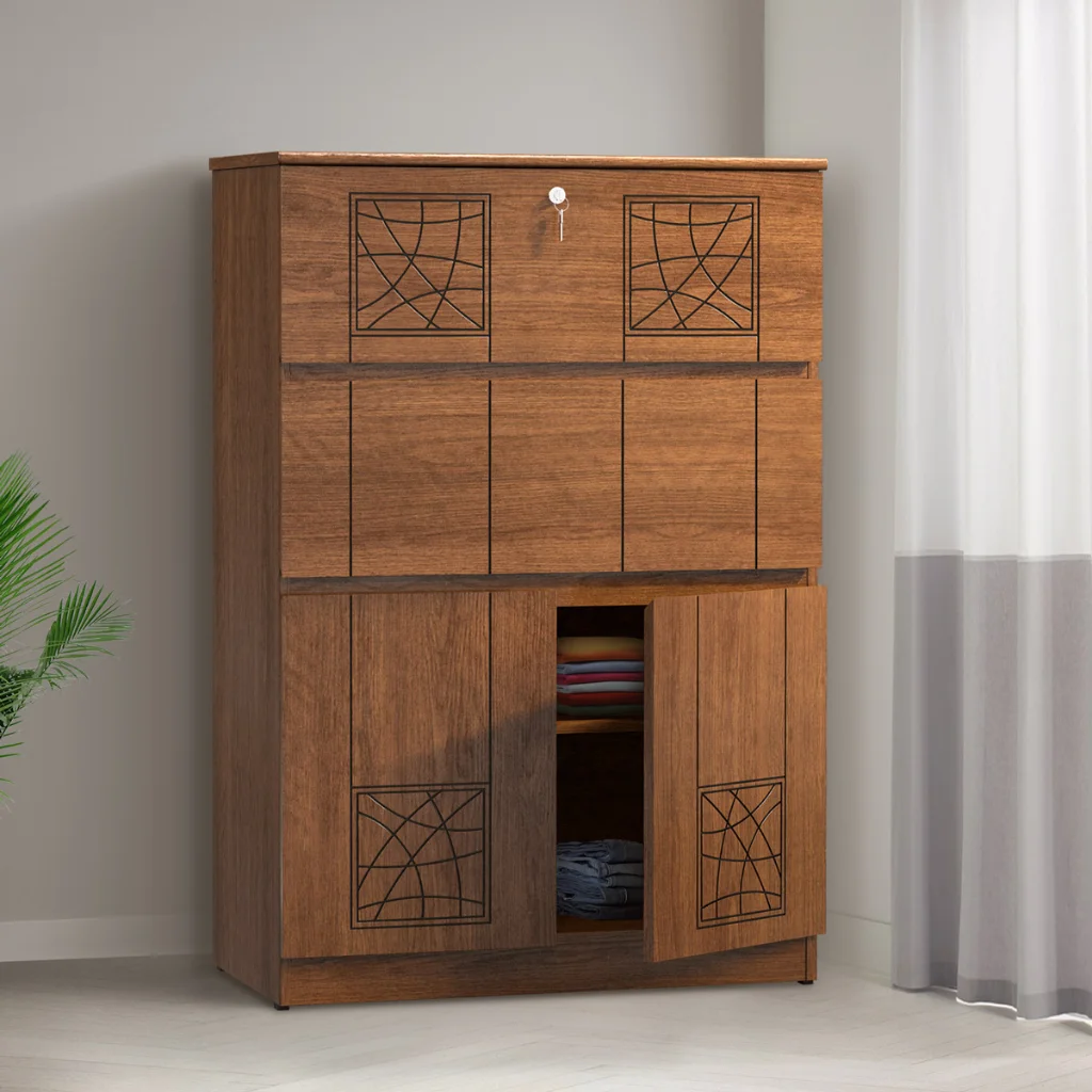 REGAL CHEVRON CHEST DRAWER CHEST DRAWER