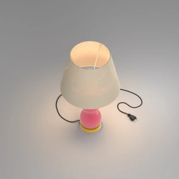 BUBBLE-WOODEN TABLE LAMP