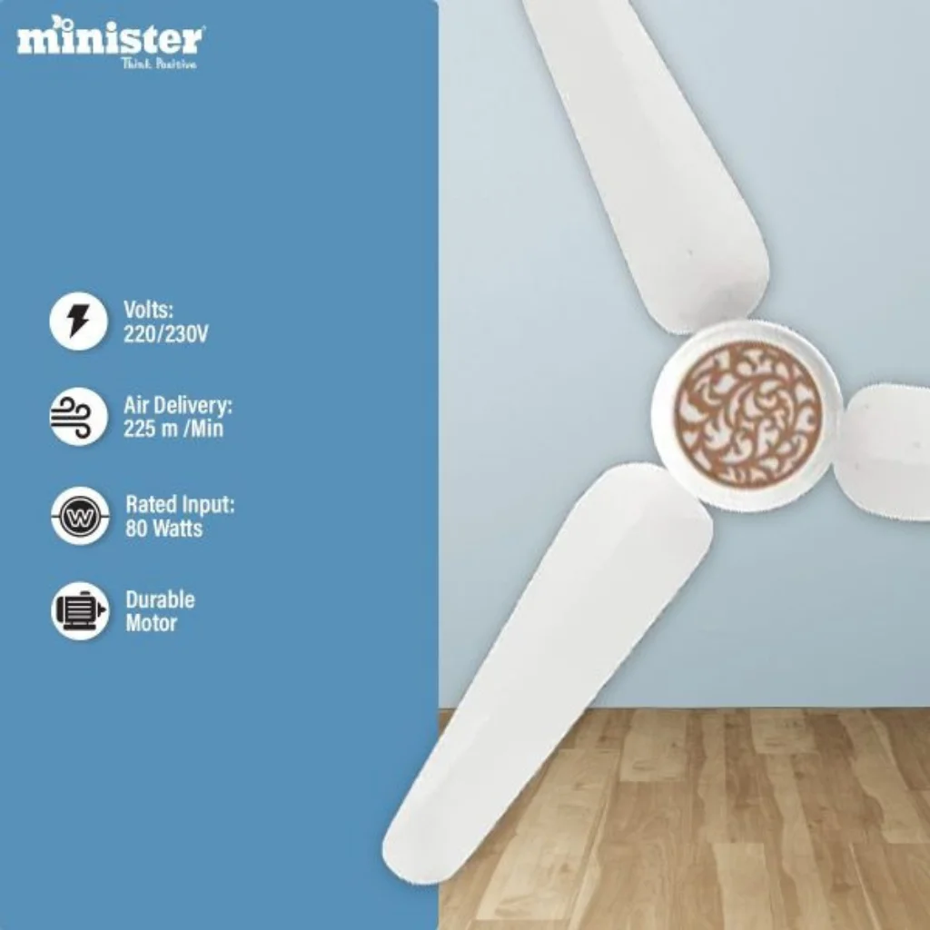 Minister Luxurious Ceiling Fan 56 Inch (2) CEILING FAN 56"