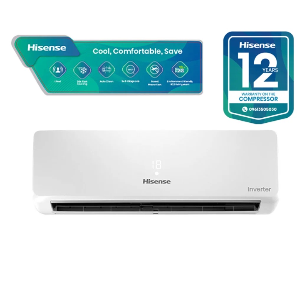 Hisense FULL DC INVERTER AC 1 TON INVERTER AC