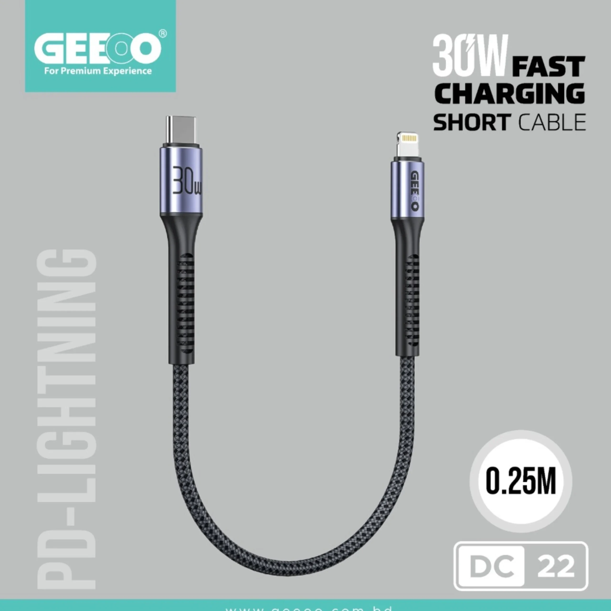 GEEOO DC22 SHORT DATA CABLE GEEOO DC22