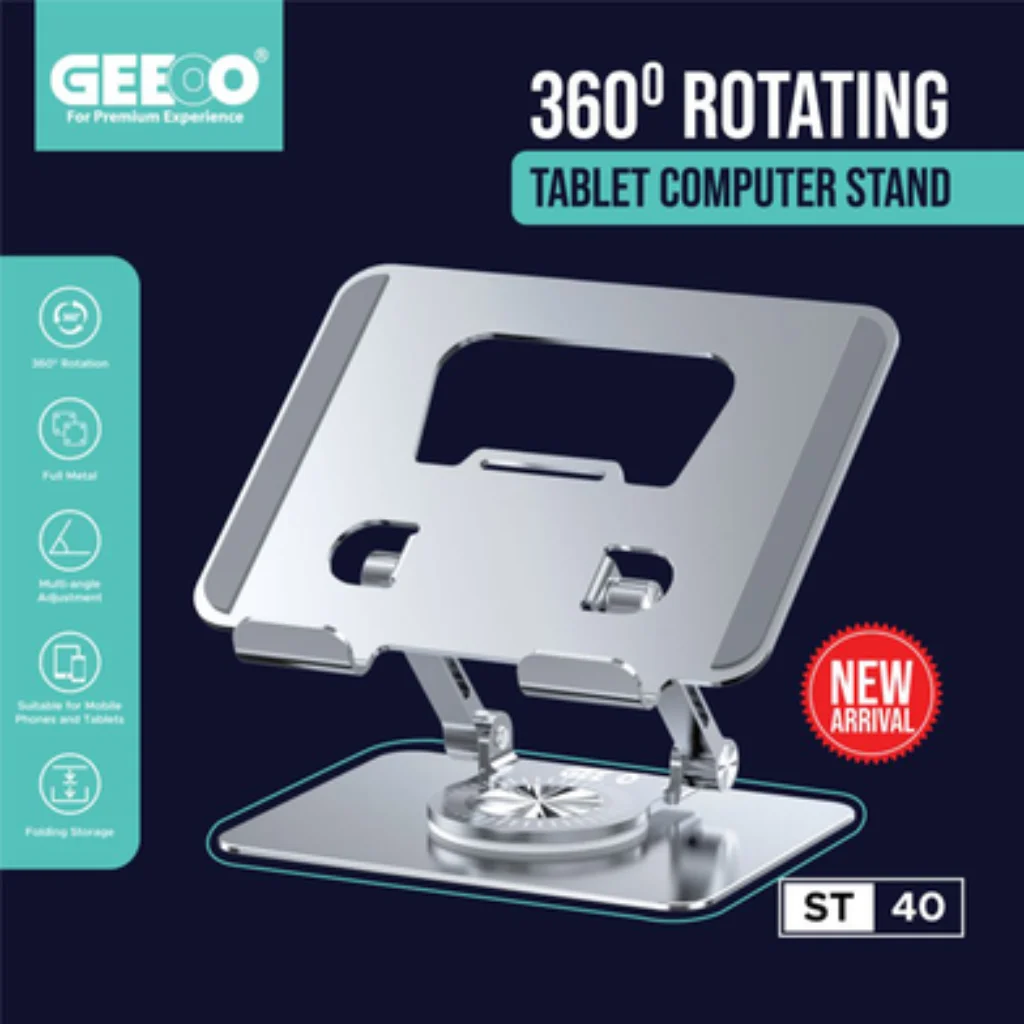 GEEOO ST-40 ROTATING TABLET STAND HOLDER GEEOO ST-40