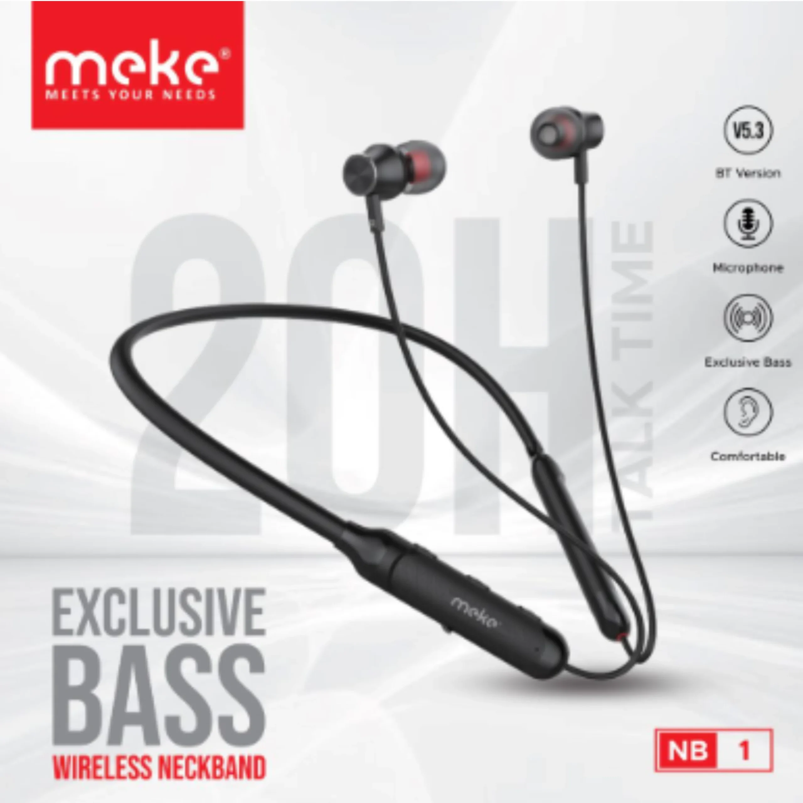 GEEOO MEKE NB1 WIRELESS NECKBAND GEEOO MEKE NB1