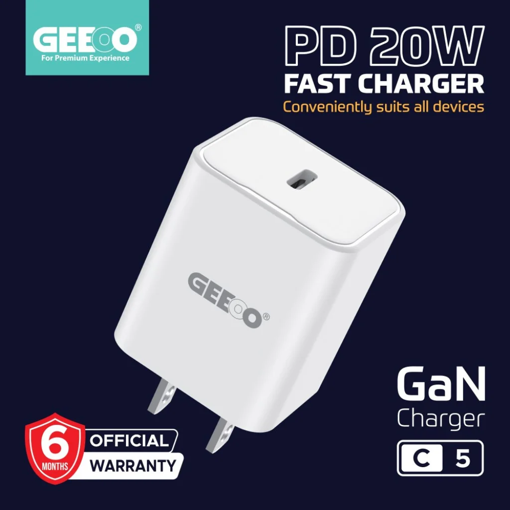 GEEOO C5 PD FAST CHARGER PD FAST CHARGER