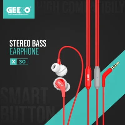 GEEOO DEEP BASS EARPHONE