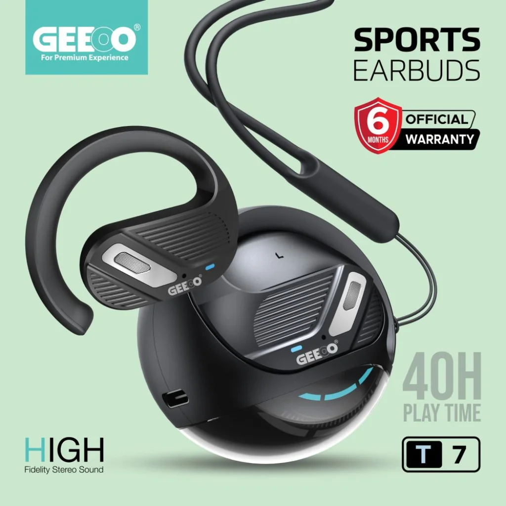 GEEOO T-7 SPORTS EARBUDS GEEOO T-7