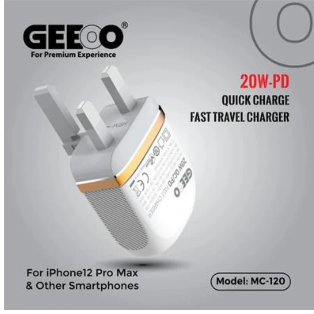 GEEOO MC-120 TYPE-C CHARGER TYPE-C CHARGER