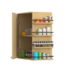KITCHEN RACK WITH SPICE RACK