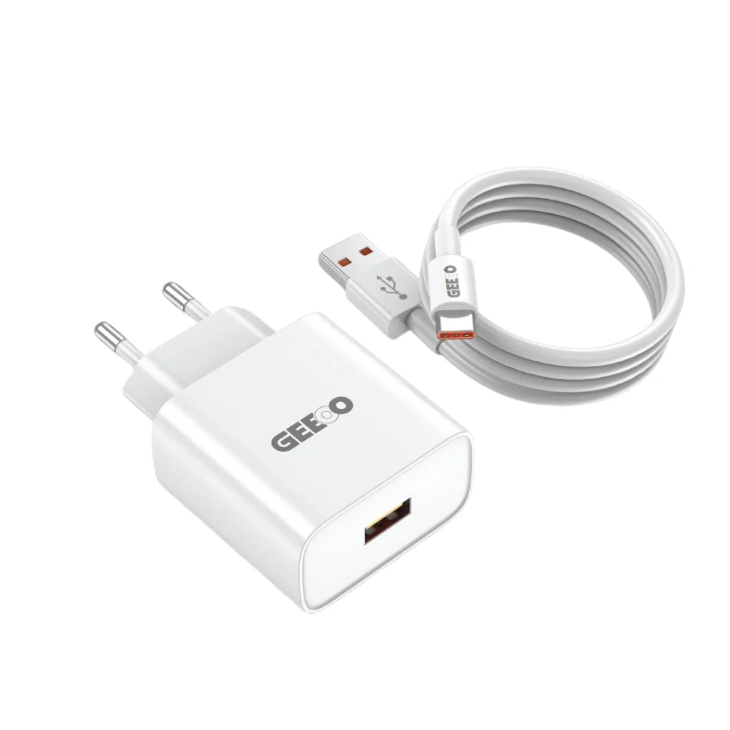 GEEOO C22 SUPER FAST CHARGER SET GEEOO C22