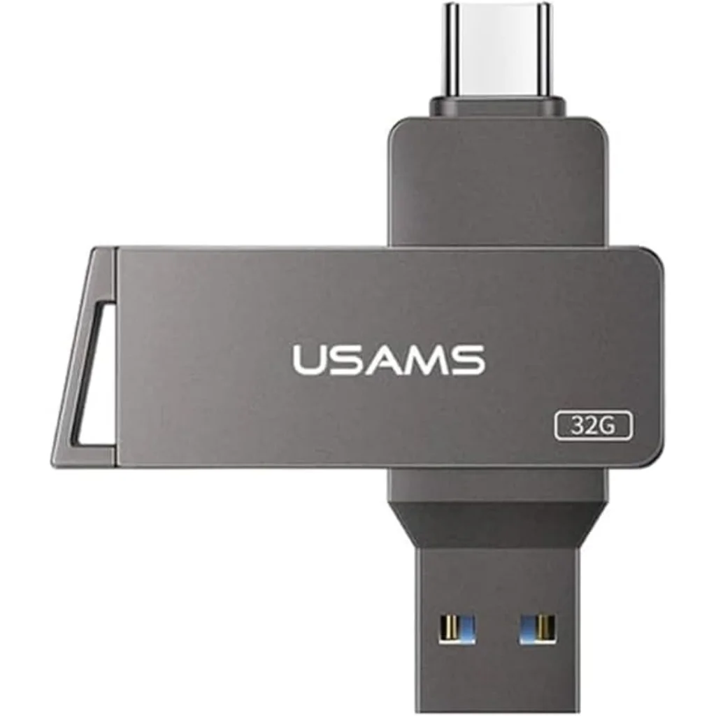 USAMS ROTABLE HIGH SPEED FLASH DRIVE (TYPE-C+USB3.0) ROTABLE HIGH SPEED FLASH DRIVE