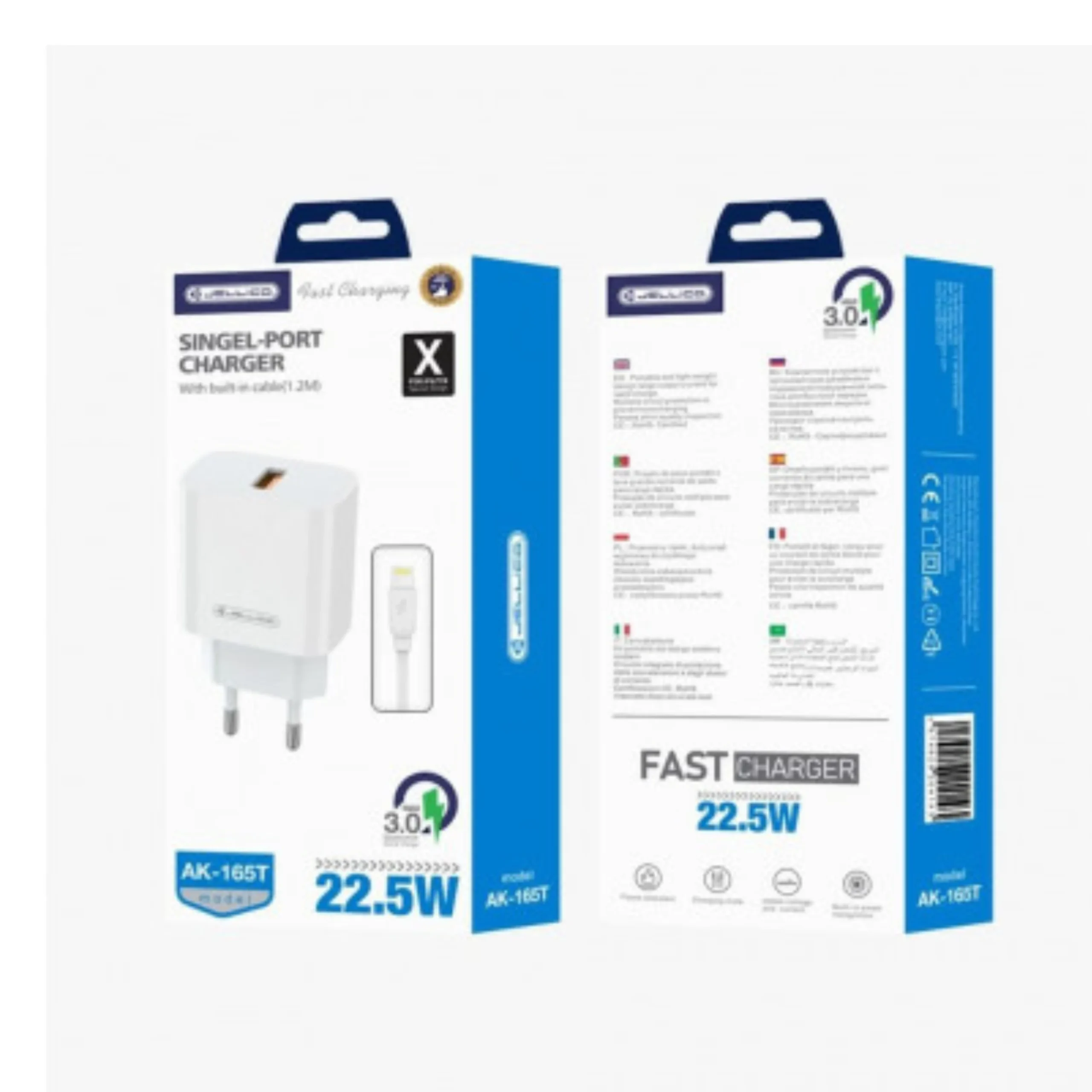 JELLICO AK165 LIGHTNING CHARGER SET JELLICO AK165 LIGHTNING CHARGER SET