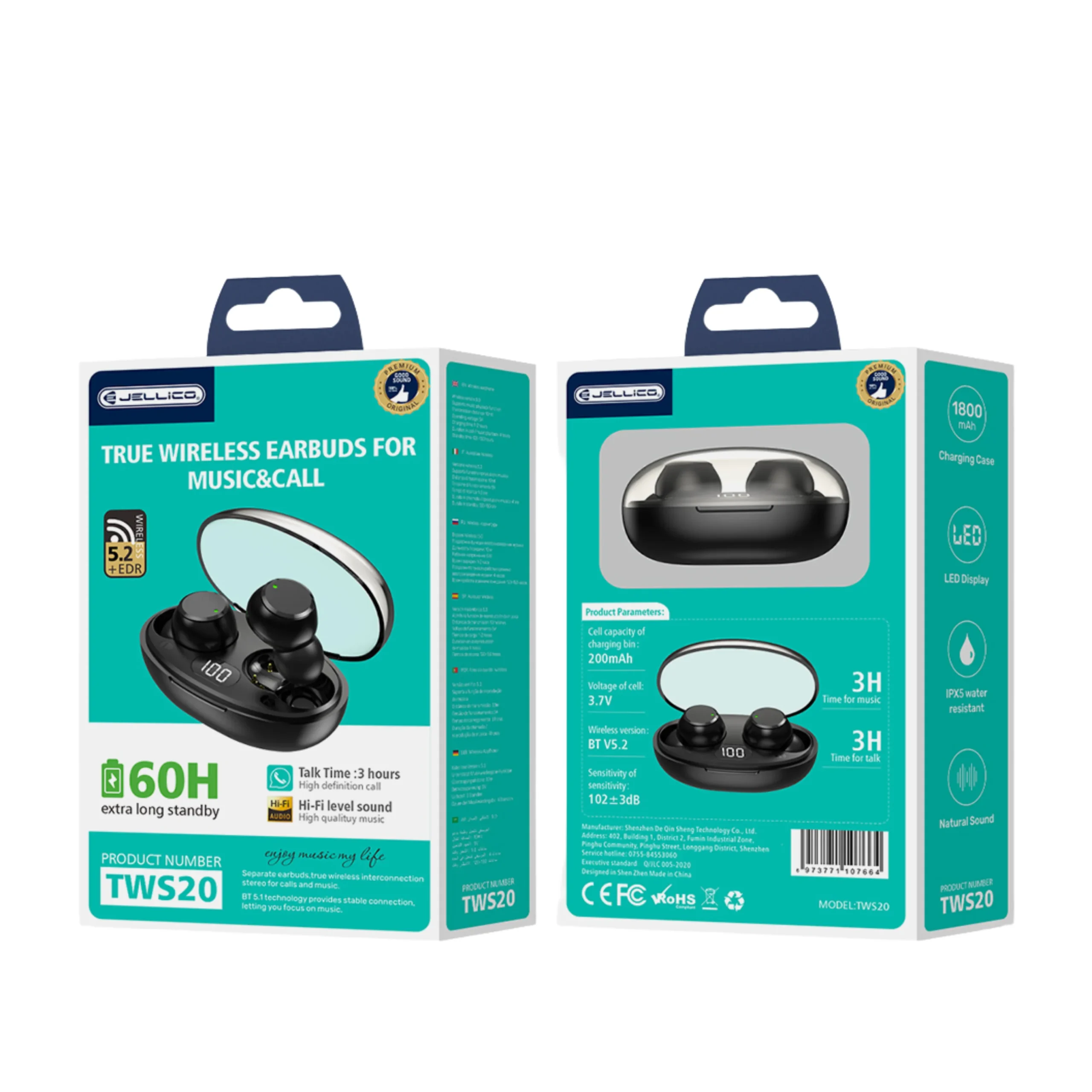 JELLICO TWS20 TRUE WIRELESS EARBUDS 1 83 scaled