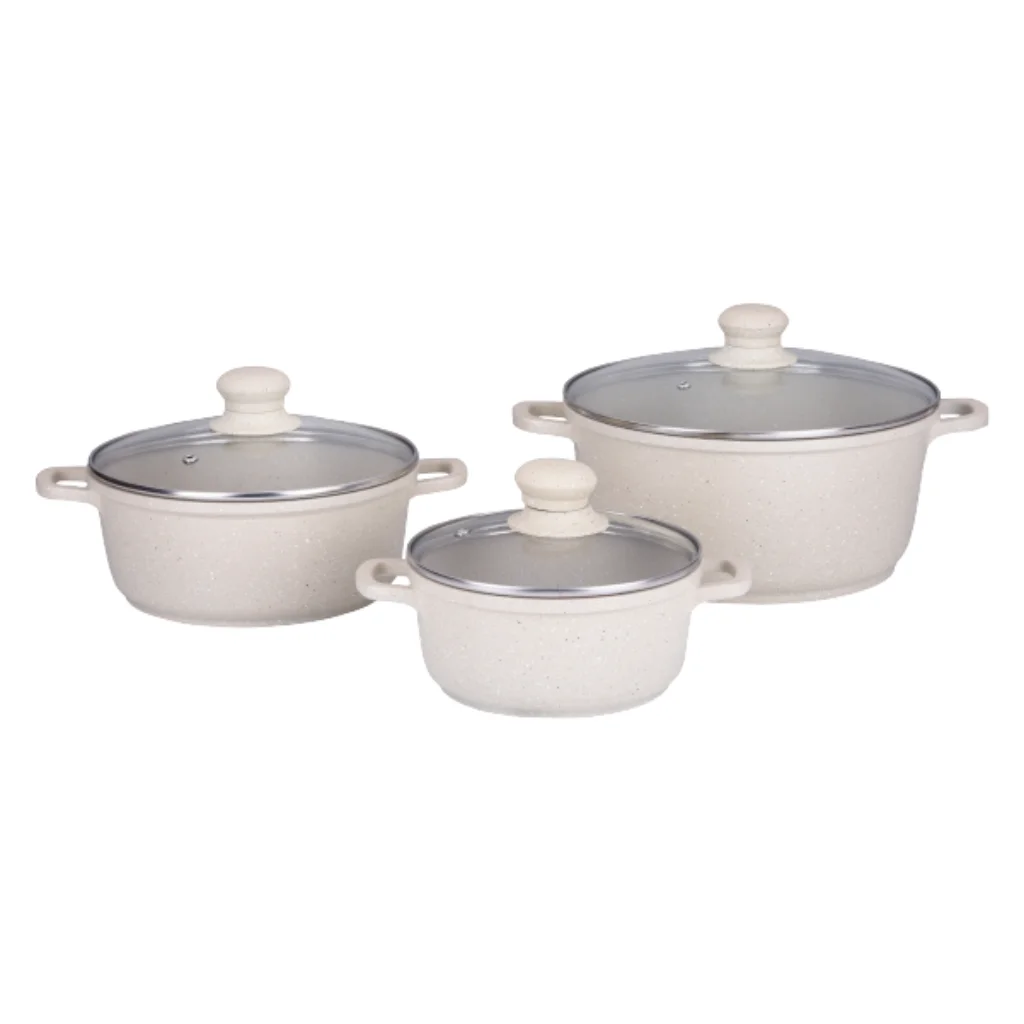 GAZI OS 2201-6C NON-STICK COOKWARE SET GAZI OS 2201-6C