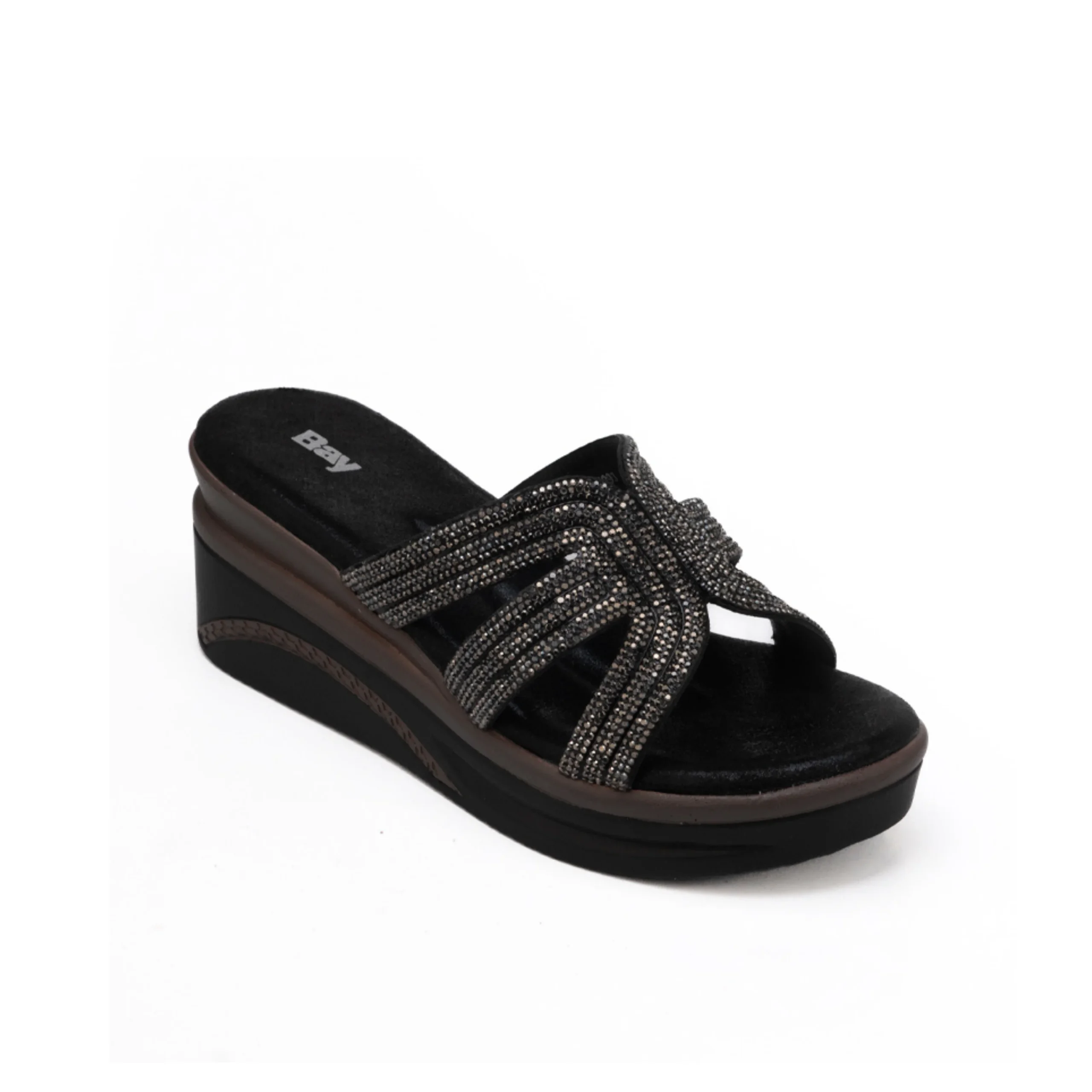 Bay Ladies Sandra Slip On Open Heel Bay Ladies Sandra Slip