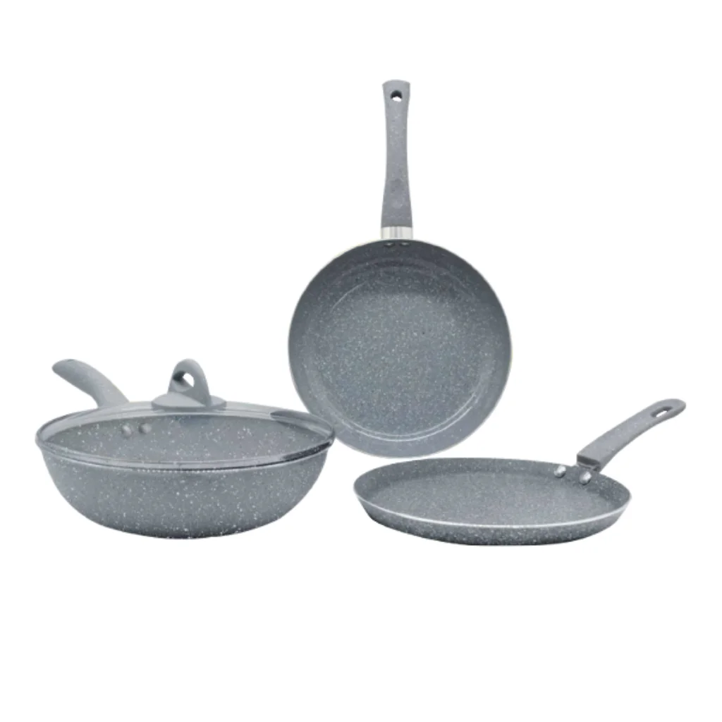 GAZI NON-STICK COOKWARE SET-FE 2205-4C COOKWARE SET-FE 2205-4C