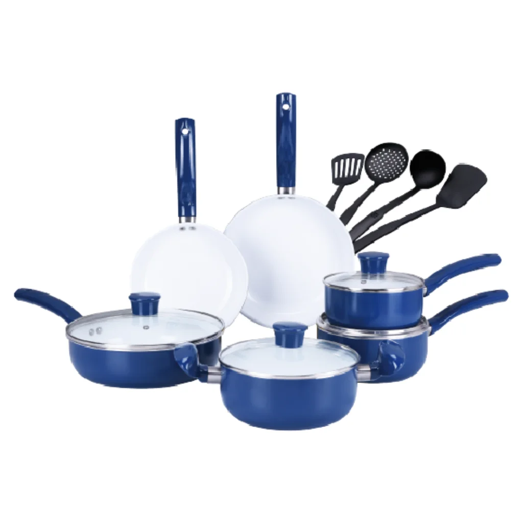 GAZI NON-STICK COOKWARE SET-PRB-14C COOKWARE SET-PRB-14C