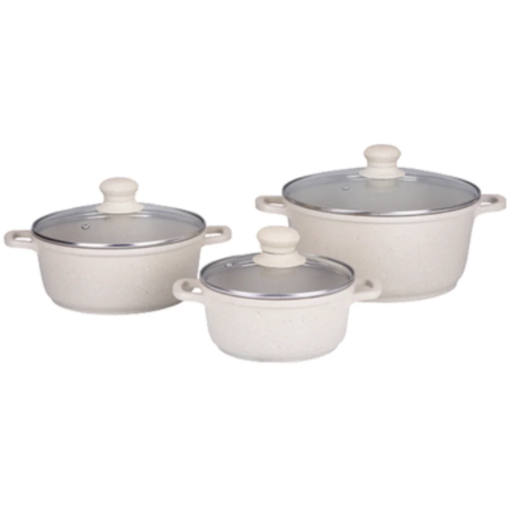GAZI OS 2201-6C NON-STICK COOKWARE SET GAZI OS 2201-6C