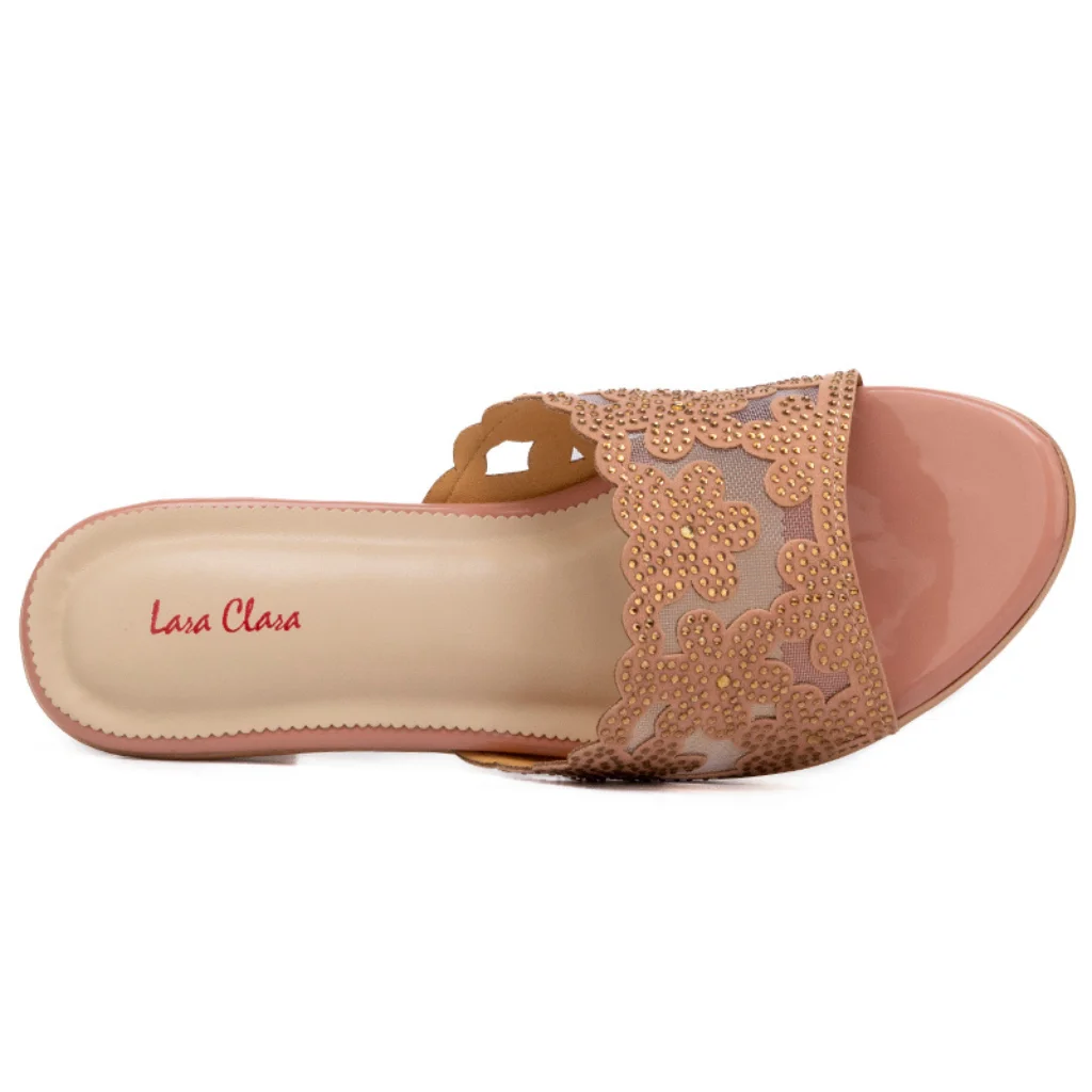 Bay Ladies Daimond Slip On Open Heel Bay Ladies Daimond Slip