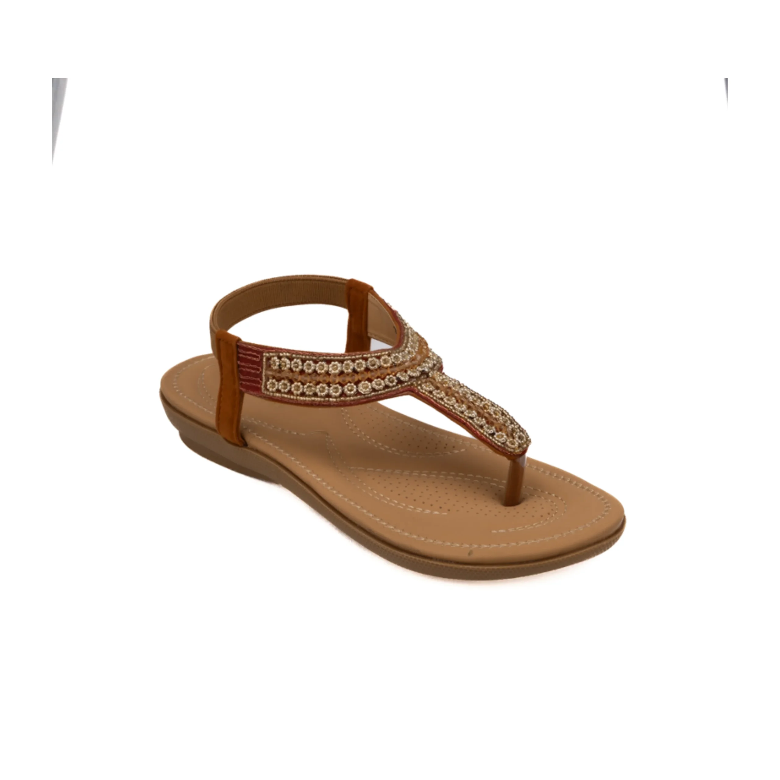 Bay Ladies Sanji Open Flats Sandal Bay Ladies Sanji