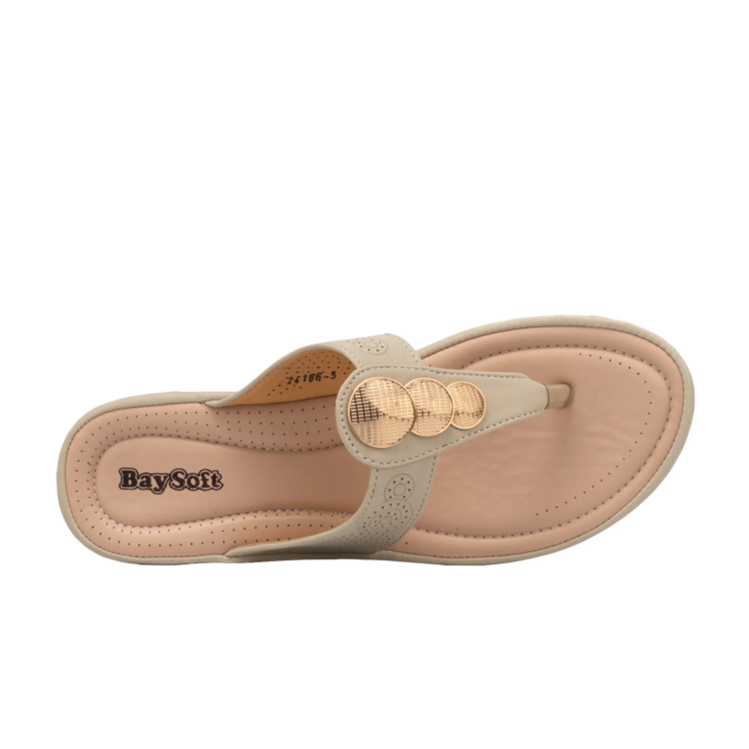 Bay Ladies Bianca Open Flats Thongs Style Bay Ladies Bianca