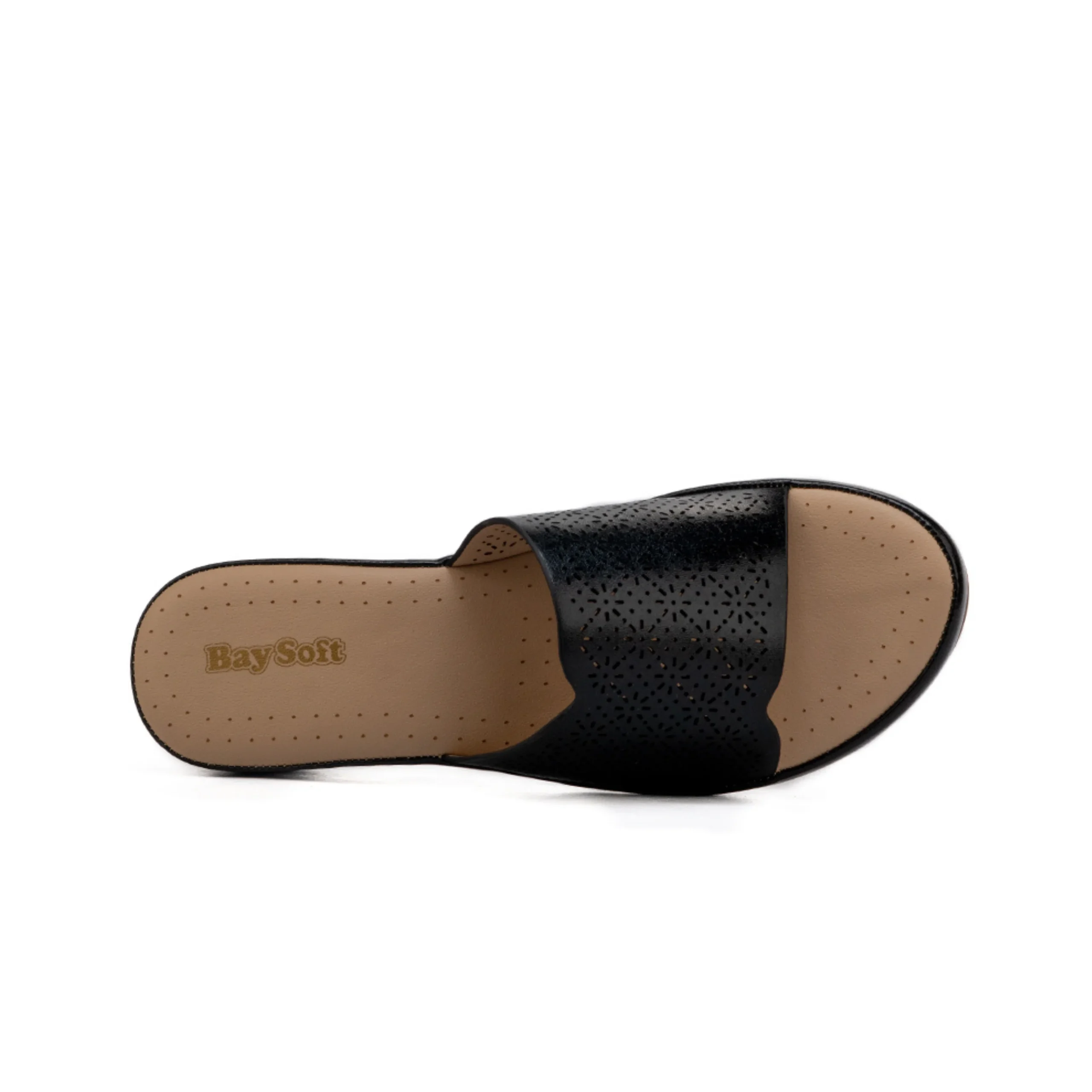 Bay Ladies Marshmallow Slip On Open Heel Bay Ladies Marshmallow Slip