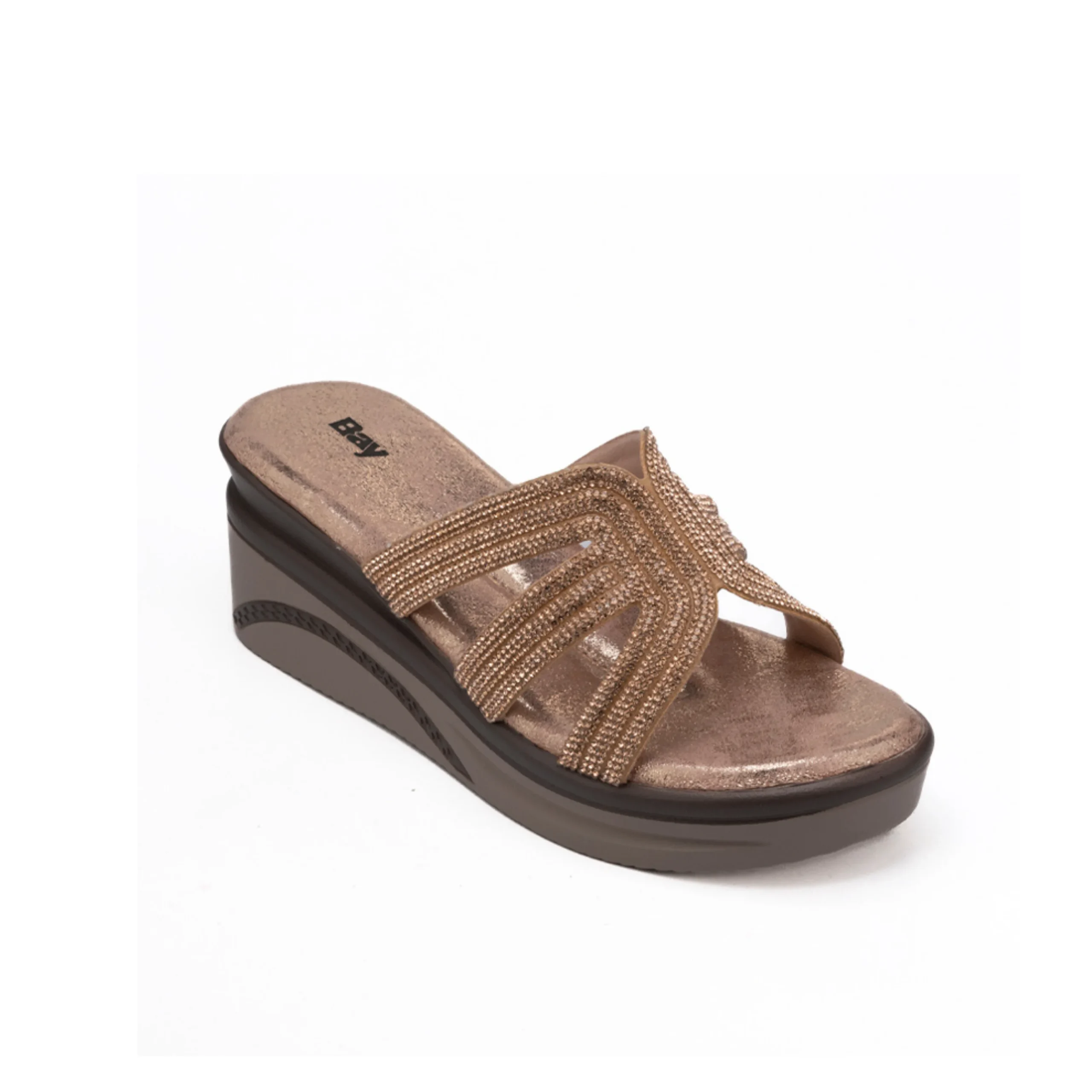 Bay Ladies Sandra Slip On Open Heel Bay Ladies Sandra Slip