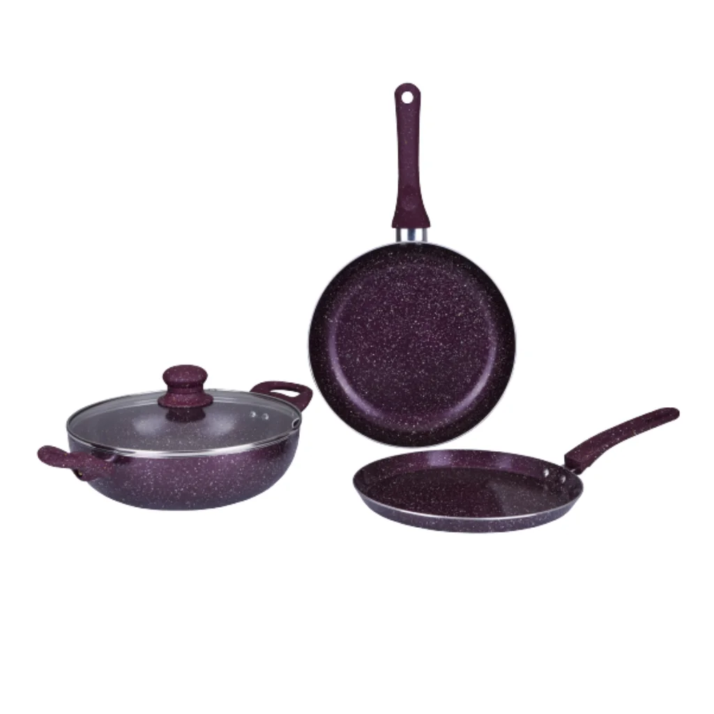 Gazi Non-stick Cookware Set-FE 2203-4C COOKWARE SET