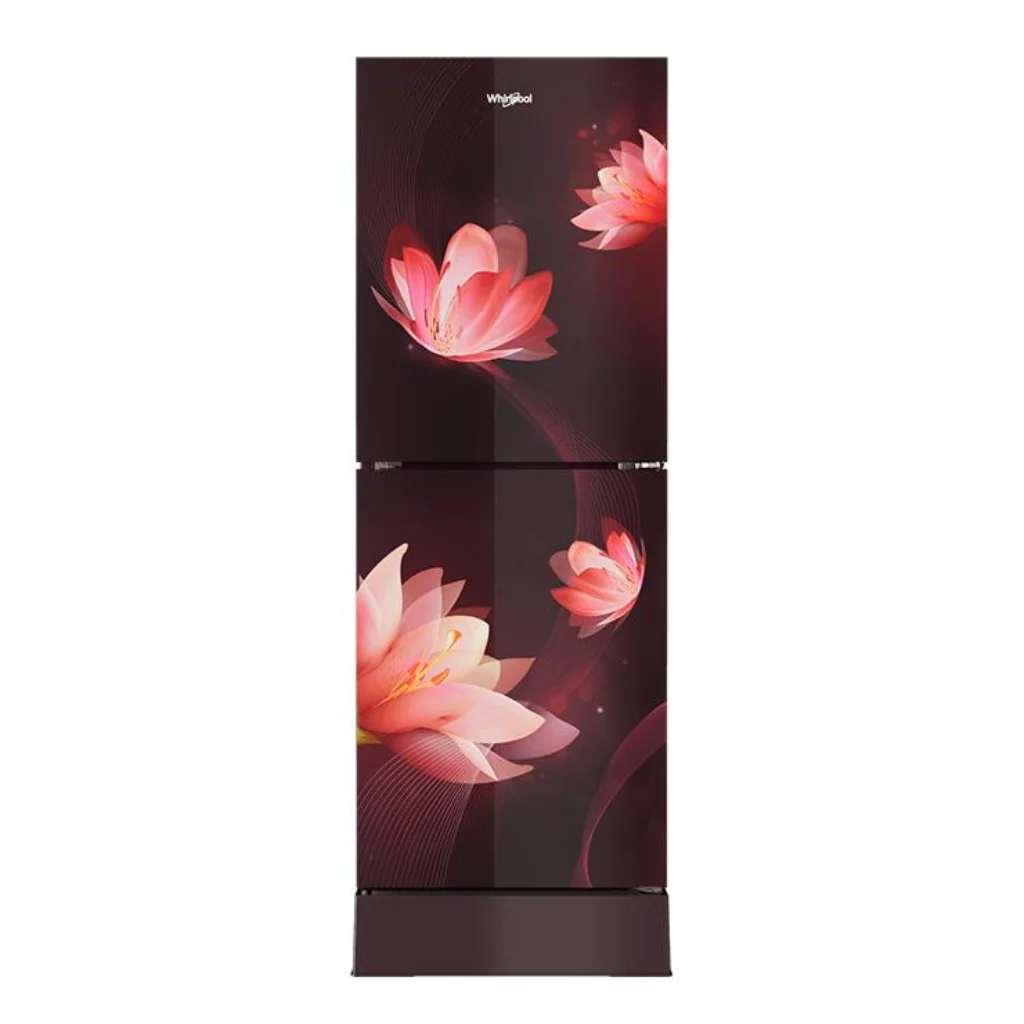 Whirlpool Refrigerator Fresh Magic Pro 236L Glass Door Whirlpool Refrigerator