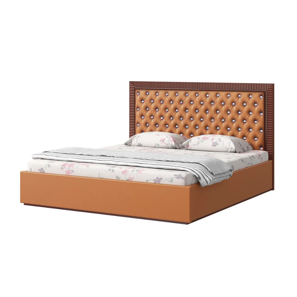 Regal Wooden Bed-Mellow Regal Wooden Bed