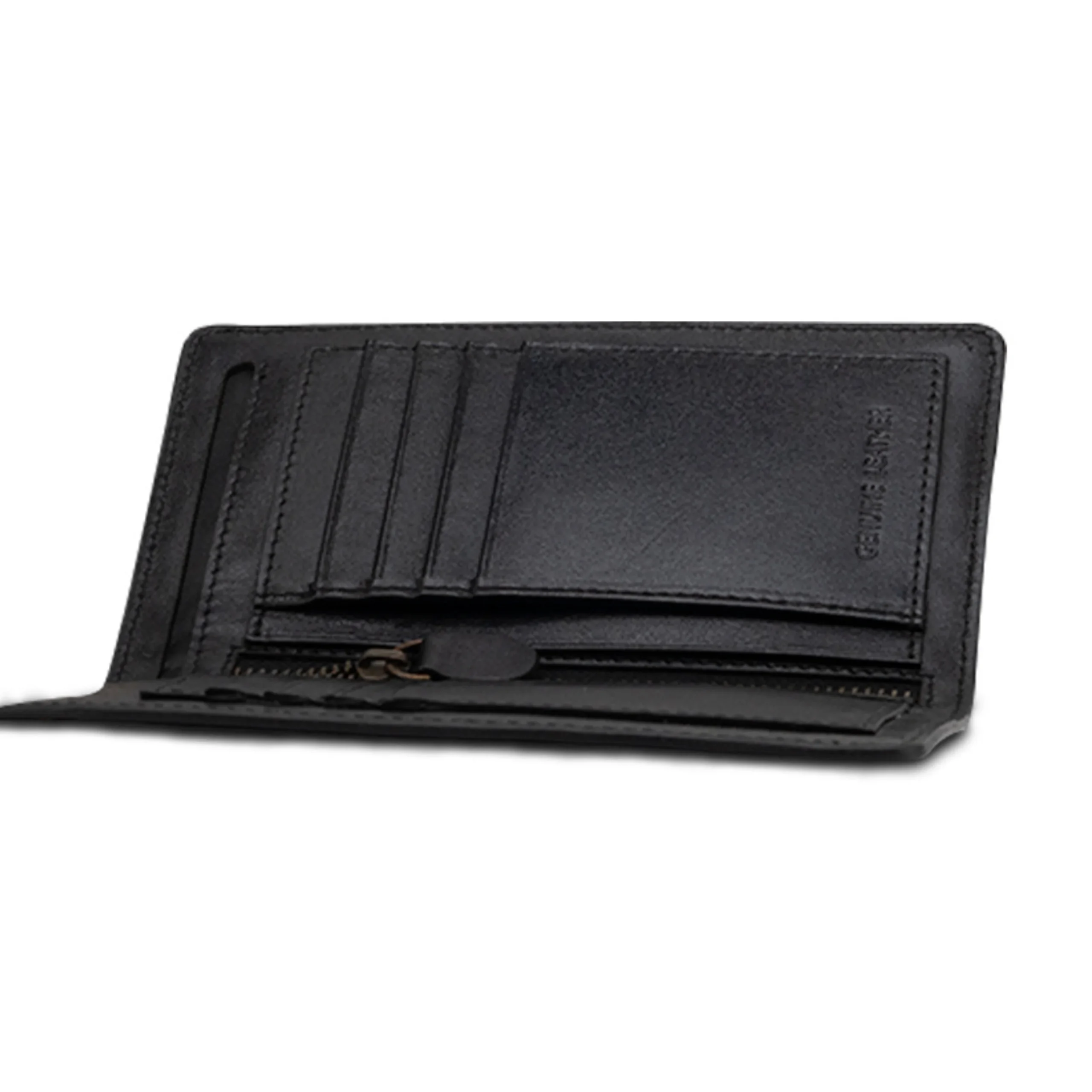 Bay Leather Wallet-Pocket Bay Leather Wallet