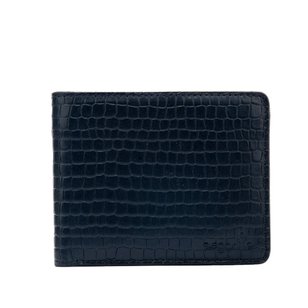 Bay Leather Wallet (Blue) Bay Leather Wallet