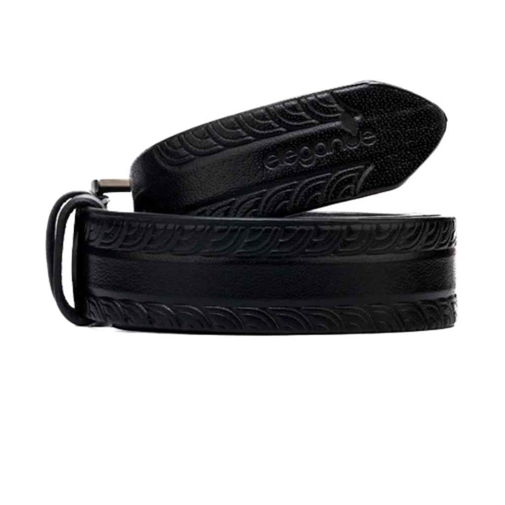Bay Mens Leather Belt-Conventional Bay Mens Leather Belt