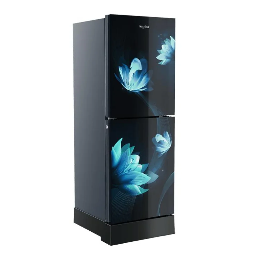 Whirlpool Refrigerator Fresh Magic Pro 236L Glass Door Whirlpool Refrigerator