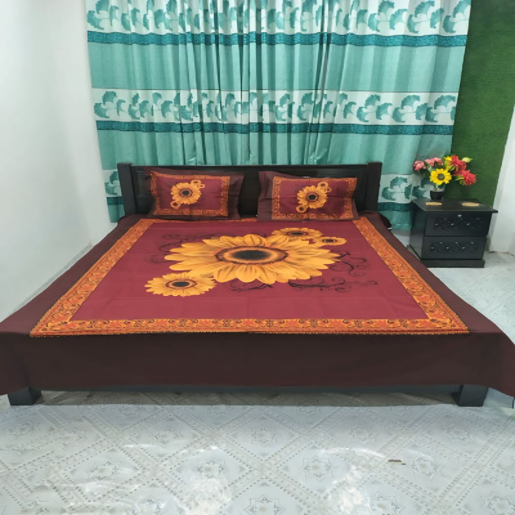 Exclusive King Size Cotton Bed Sheet online store