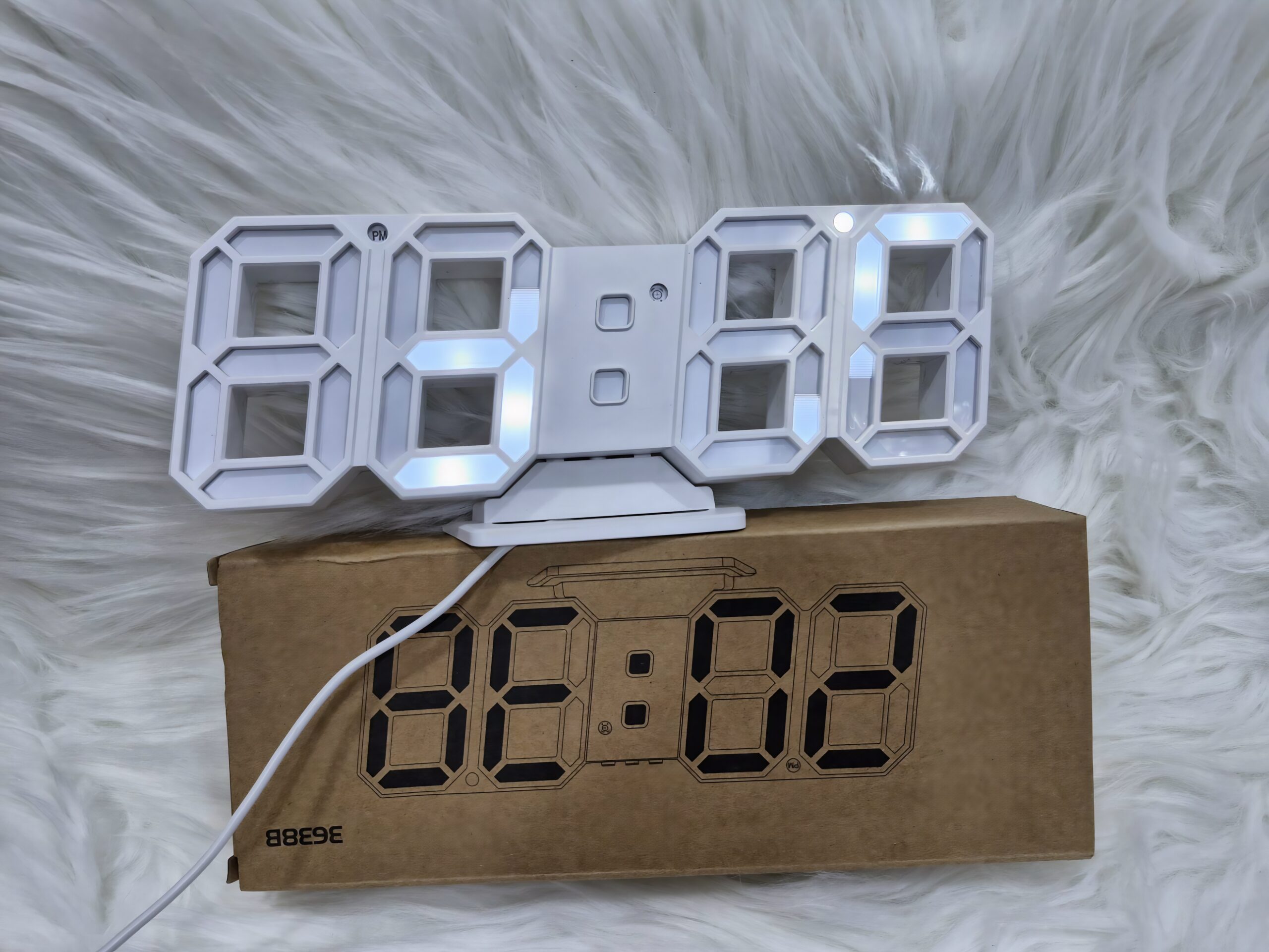 3D Large LED Digital Wall Clock Date Time Electronic Display Table Alarm Clock Wall Home Decor Home Living Room Decoration online price